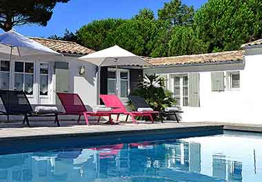 Villa rental in Ile de Re